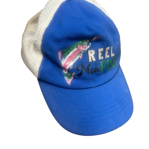 The Blue House NWT distressed fishing trucker hat - Picture 1 of 9